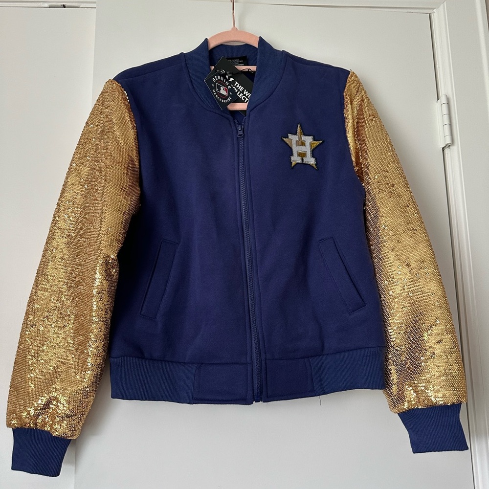 Houston ASTROS JACKET (SIZE XS) BNWT. 2022 World Series Championship